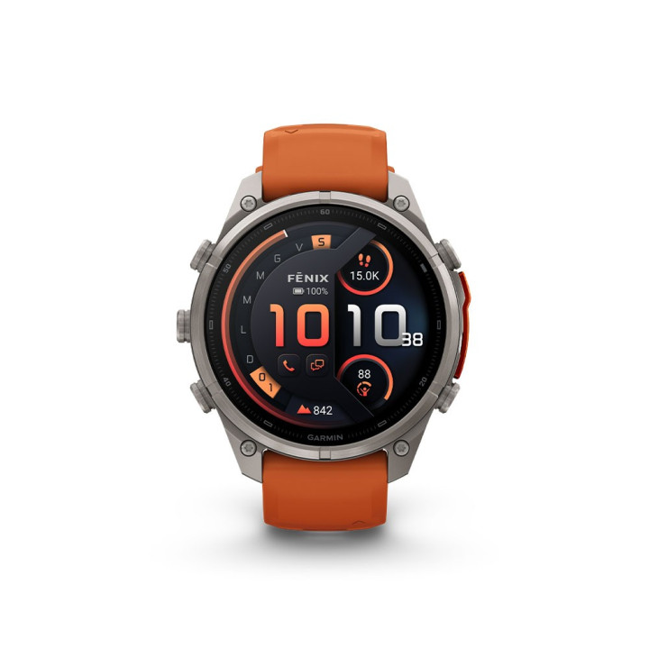 Garmin Fenix 9 Pro Amoled Inreach 47 Bare Titanium Autumn