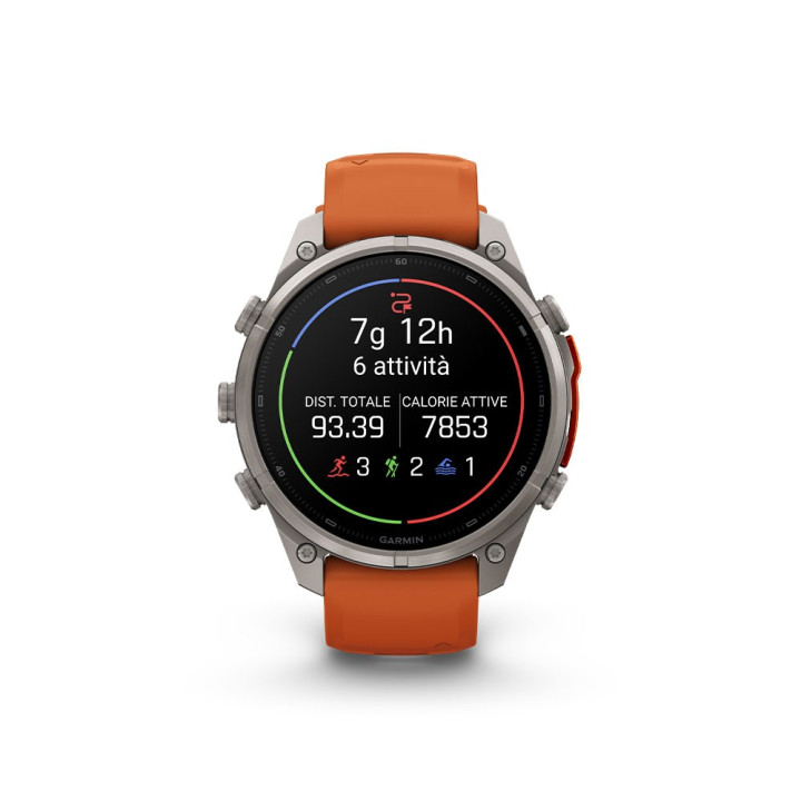 Garmin Fenix 9 Pro Amoled Inreach 47 Bare Titanium Autumn