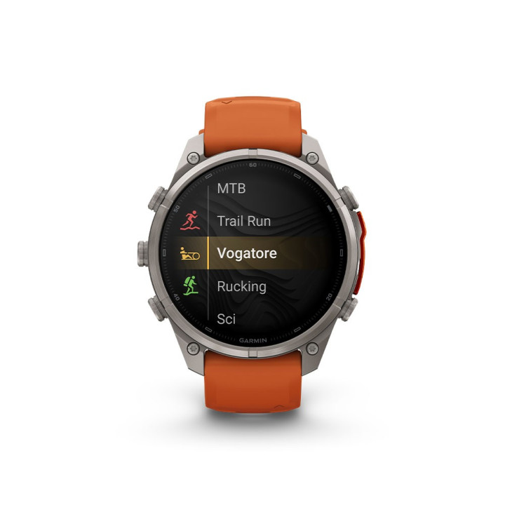 Garmin Fenix 9 Pro Amoled Inreach 47 Bare Titanium Autumn