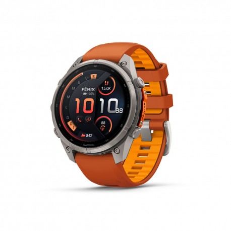 Garmin Fenix 9 Pro Amoled Inreach 47 Bare Titanium Autumn