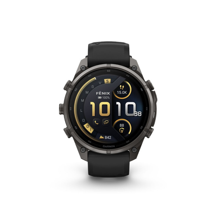 Garmin Fenix 9 Pro Amoled Inreach Dlc 47 Carbon Grigio Nero