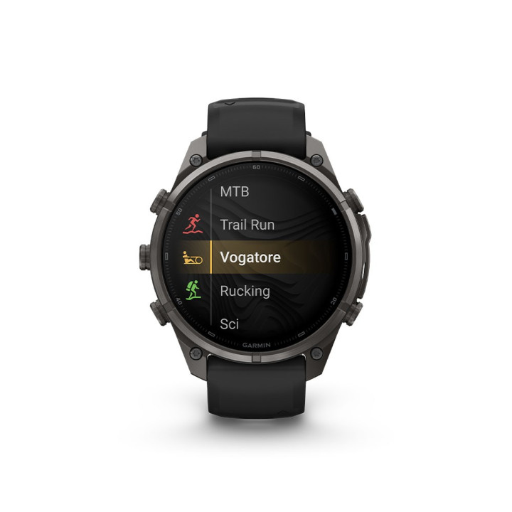 Garmin Fenix 9 Pro Amoled Inreach Dlc 47 Carbon Grigio Nero