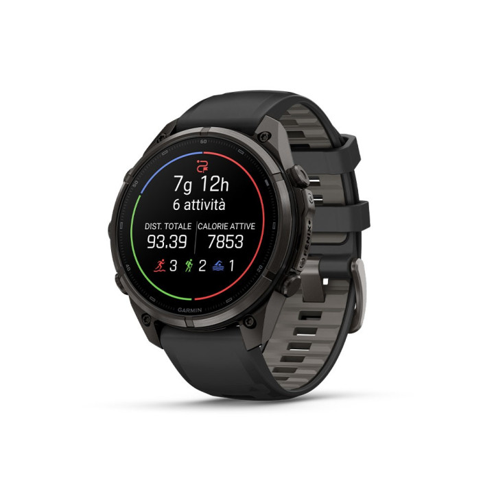 Garmin Fenix 9 Pro Amoled Inreach Dlc 47 Carbon Grigio Nero