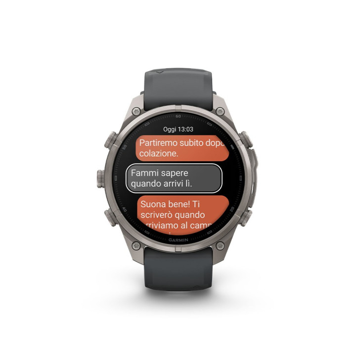 Garmin Fenix 9 Pro Amoled Inreach 47 Bare Titanium Graphite