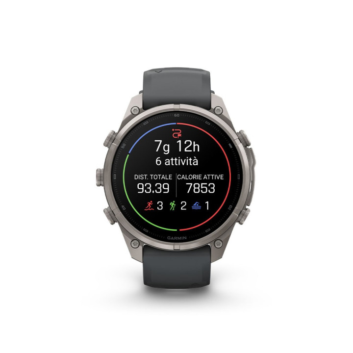 Garmin Fenix 9 Pro Amoled Inreach 47 Bare Titanium Graphite