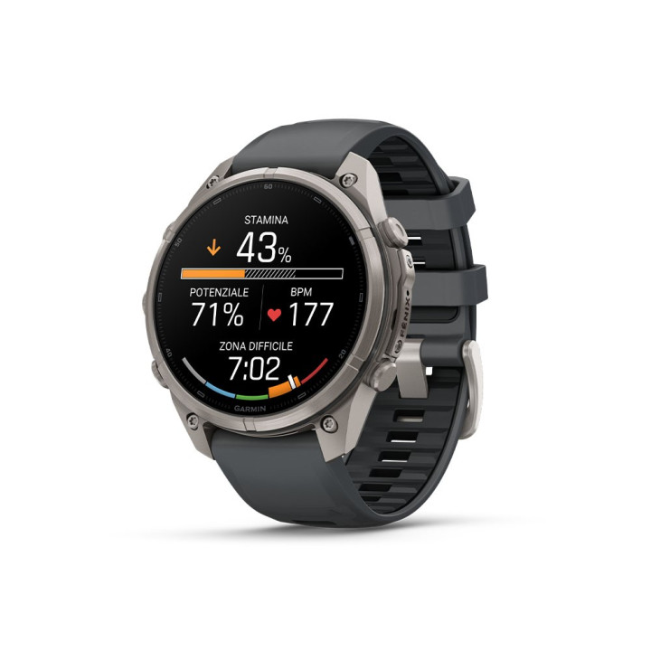 Garmin Fenix 9 Pro Amoled Inreach 47 Bare Titanium Graphite