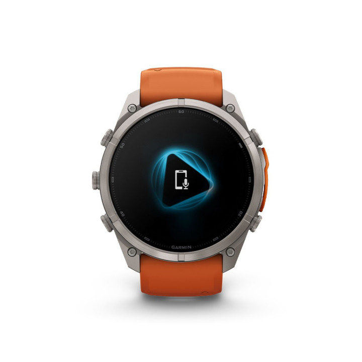 Garmin Fenix 9 Pro Amoled Inreach 51 Bare Titanium Autumn