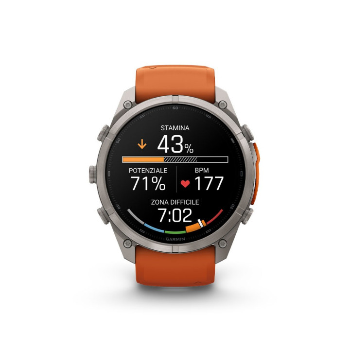 Garmin Fenix 9 Pro Amoled Inreach 51 Bare Titanium Autumn
