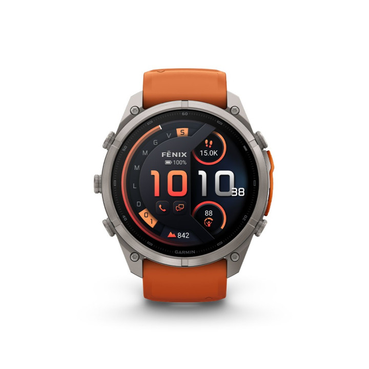 Garmin Fenix 9 Pro Amoled Inreach 51 Bare Titanium Autumn