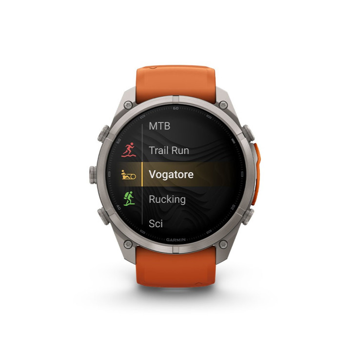 Garmin Fenix 9 Pro Amoled Inreach 51 Bare Titanium Autumn