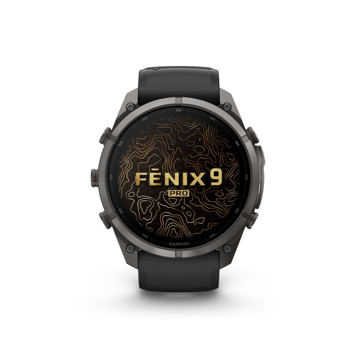 Garmin Fenix 9 Pro Amoled Inreach Dlc 51 Carbon Grigio Nero