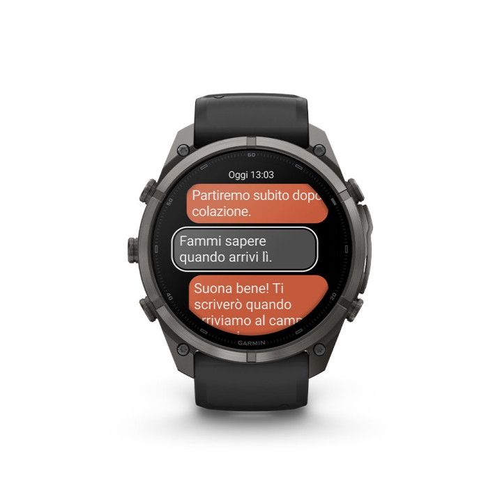 Garmin Fenix 9 Pro Amoled Inreach Dlc 51 Carbon Grigio Nero