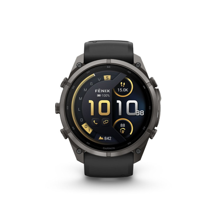 Garmin Fenix 9 Pro Amoled Inreach Dlc 51 Carbon Grigio Nero