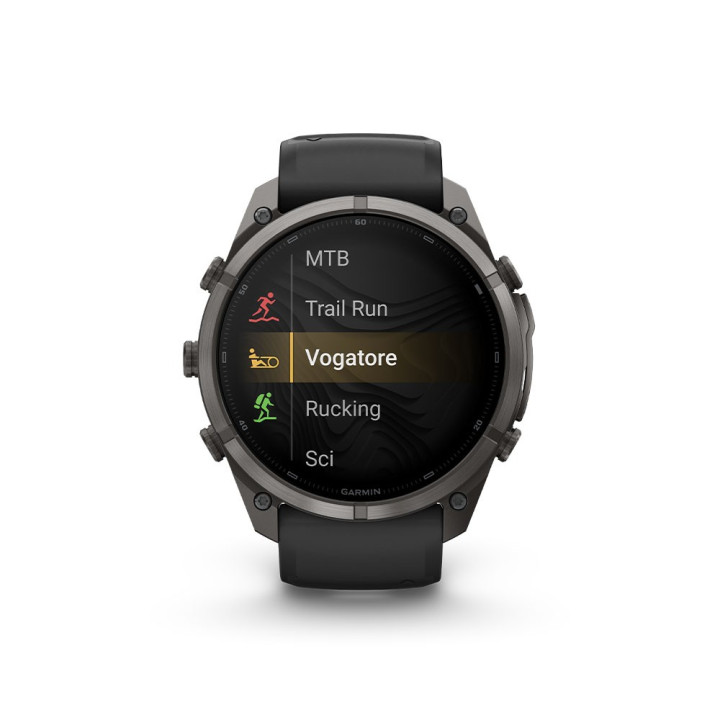 Garmin Fenix 9 Pro Amoled Inreach Dlc 51 Carbon Grigio Nero