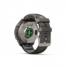 Garmin Fenix 9 Pro Solar Inreach 47 Bare Titanium Grigio Silver