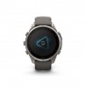 Garmin Fenix 9 Pro Solar Inreach 47 Bare Titanium Grigio Silver