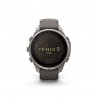 Garmin Fenix 9 Pro Solar Inreach 47 Bare Titanium Grigio Silver