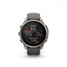 Garmin Fenix 9 Pro Solar Inreach 47 Bare Titanium Grigio Silver