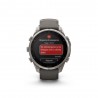 Garmin Fenix 9 Pro Solar Inreach 47 Bare Titanium Grigio Silver