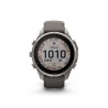 Garmin Fenix 9 Pro Solar Inreach 47 Bare Titanium Grigio Silver