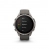 Garmin Fenix 9 Pro Solar Inreach 47 Bare Titanium Grigio Silver