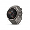 Garmin Fenix 9 Pro Solar Inreach 47 Bare Titanium Grigio Silver
