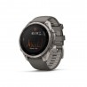 Garmin Fenix 9 Pro Solar Inreach 47 Bare Titanium Grigio Silver