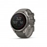 Garmin Fenix 9 Pro Solar Inreach 47 Bare Titanium Grigio Silver