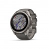 Garmin Fenix 9 Pro Solar Inreach 51 Bare Titanium Grigio Silver
