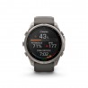 Garmin Fenix 9 Pro Solar Inreach 51 Bare Titanium Grigio Silver