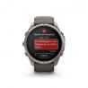 Garmin Fenix 9 Pro Solar Inreach 51 Bare Titanium Grigio Silver