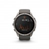 Garmin Fenix 9 Pro Solar Inreach 51 Bare Titanium Grigio Silver