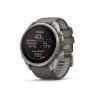 Garmin Fenix 9 Pro Solar Inreach 51 Bare Titanium Grigio Silver