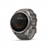 Garmin Fenix 9 Pro Solar Inreach 51 Bare Titanium Grigio Silver