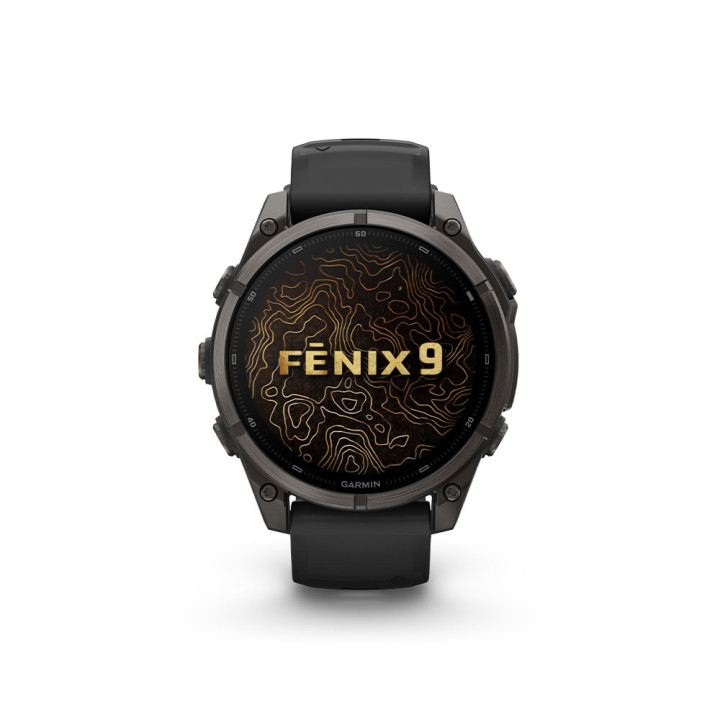 Garmin Fenix 9 Amoled Dlc 47 Carbon Grigio Nero