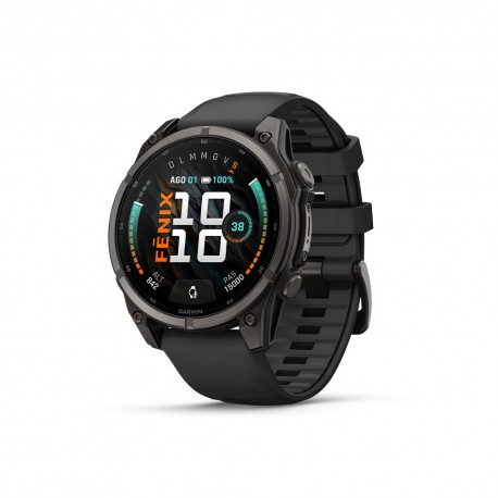 Garmin Fenix 9 Amoled Dlc 47 Carbon Grigio Nero