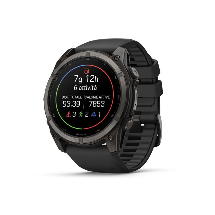 Garmin Fenix 9 Amoled Dlc 51 Carbon Grigio Nero