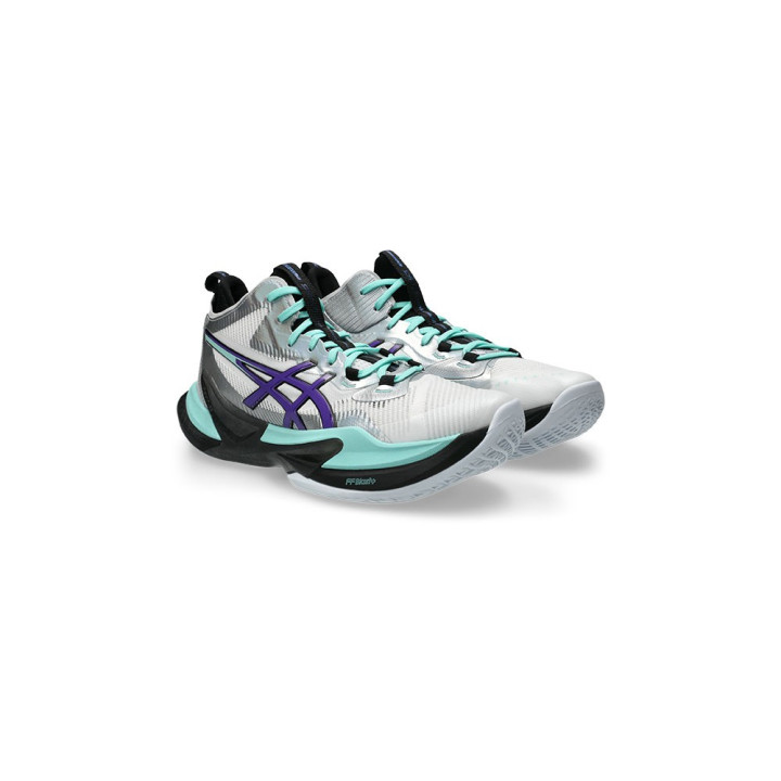 Asics Sky Elite Ff Mt 4 Bianco Radiant Amethyst - Scarpe Pallavolo Uomo