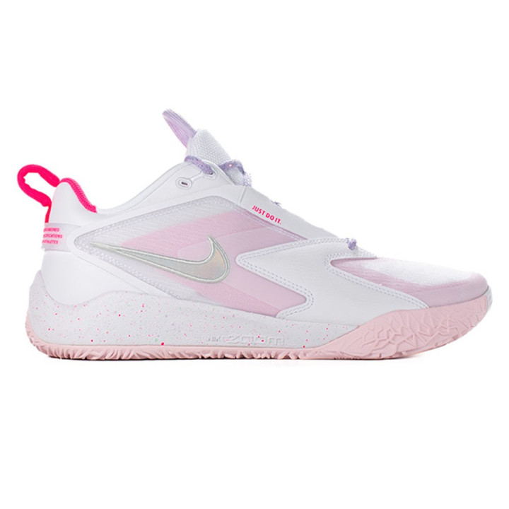 Nike Zoom Hyperace 3 Bianco Rosa - Scarpe Pallavolo Donna