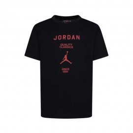 Nike Jordan T-Shirt Gf Nero Rosso