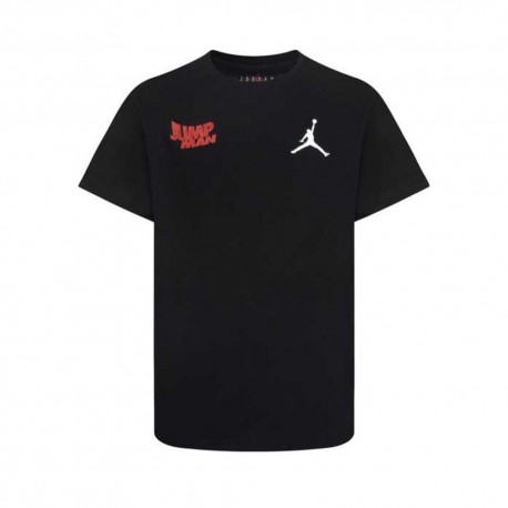 Nike Jordan T-Shirt Wavy Motion Nero Bianco Rosso