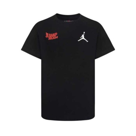Nike Jordan T-Shirt Wavy Motion Nero Bianco Rosso