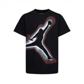 Nike Jordan T-Shirt Air Jumpman Nero Bianco