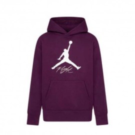 Nike Jordan Felpa Cap Jumpman Bordeaux Bianco