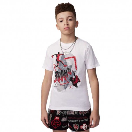 Nike Jordan T-Shirt 3Peat Bianco Grafic