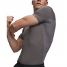 Under Armour T-Shirt Palestra Hg Compression Grigio Uomo