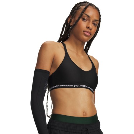 Under Armour Reggiseno Sportivo Crossback Low Strappy Nero Donna
