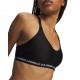 Under Armour Reggiseno Sportivo Crossback Low Strappy Nero Donna