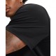 Under Armour Bouncy T-Shirt Palestra Nero Uomo