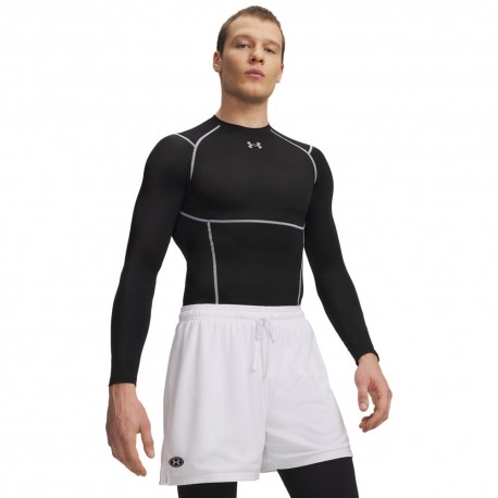 Under Armour T-Shirt Palestra M L Elite Comp Hg Nero Uomo